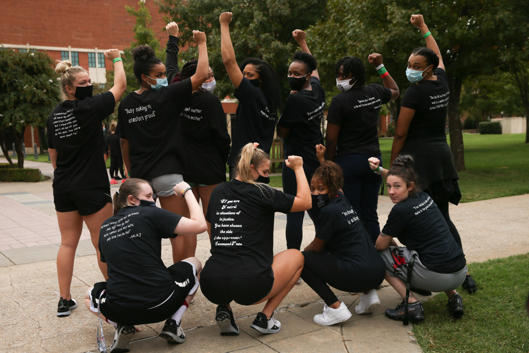 Women's Basketball Pose